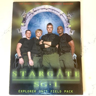 Stargate SG-1 Explorer Unit Field Pack Year Two 2003 MGM Licensed Boxed