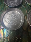 Vintage Stanley Home Products Stanhome Aluminum Advertising Coasters Set of 6 — photo 3
