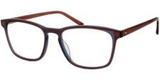 Modo Brown Blue Soft Square Eyeglasses - M661...