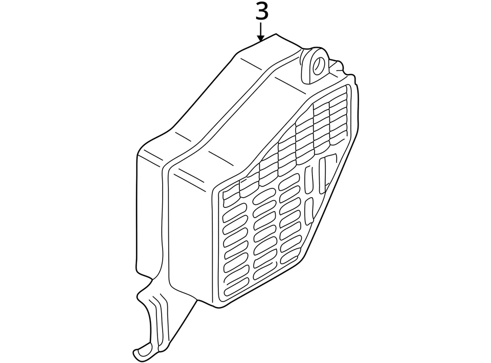 Fuse Box Engine Compartment Fits 00-11 AUDI A6 1552338 - Image 4 of 4