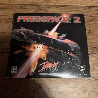 FREESPACE 2 CULT VOLITION SCI-FI PC COMPUTER GAME 1999 CDROM CD-ROM 3-DISC SET