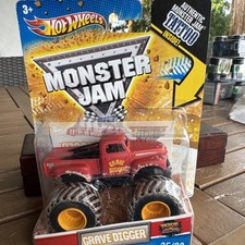 Hot Wheels Monster Jam Grave Digger - 35/80 - Vintage 2010 Tattoo