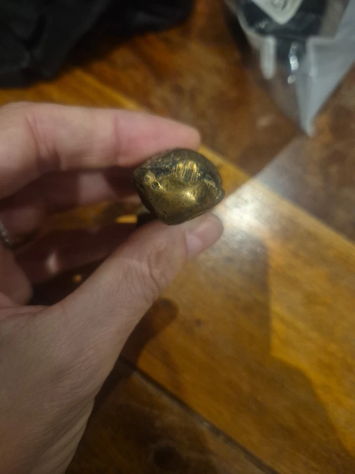 Figurine Chouette En Laiton - Photo 4/4