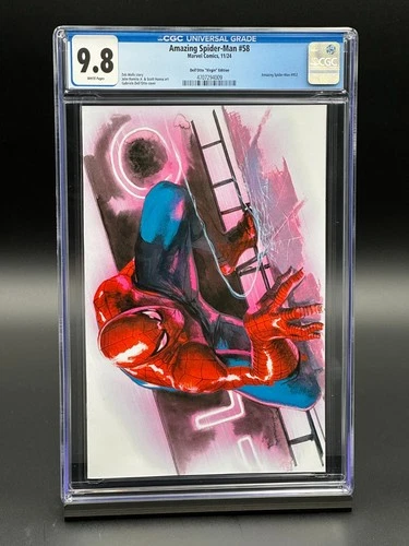 Amazing Spider-Man #58 CGC 9.8 (2024) - Dell'Otto Virgin Edition