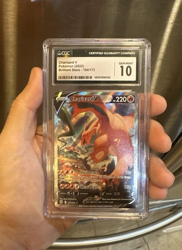 Charizard V graded CGC 10 for sale on eBay