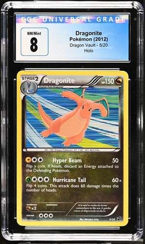 Dragonite graded CGC 8 for sale on eBay