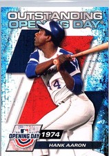 2021 Topps Opening Day - Outstanding Opening Days Hank Aaron #OOD-10