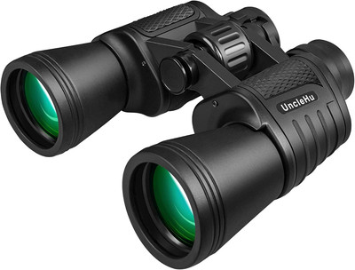 UncleHu 20x50 High Power Binoculars for Adults with Low Light Night Vision, Comp