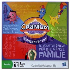 Cranium Family Edition Hasbro Party Game 16 giochi creativi con impastatrice