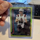 2025 Topps Chrome - Drake Maye #207 X-Fractor Lime Green