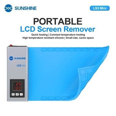 Tragbarer LCD Bildschirm Entferner Separator Heizung Tisch Trenn Pad Handy Tablet