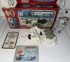 Vintage 1982 Kenner Star Wars Micro Collection Hoth Generator Attack-Box Insert