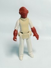 Vintage 1982 Kenner Star Wars Figure Admiral Ackbar Hong Kong No Weapons