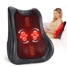 Back Massager for Pain Relief Deep Tissue, Full Back Massager with Heat, 3D K...