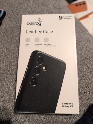 Bellroy Leather Phone Case for SAMSUNG Galaxy S24 BLACK - NEW