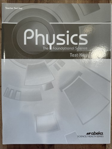 A Beka/Abeka homeschool grade 12 Physics Teacher/Student books - Picture 17 of 22