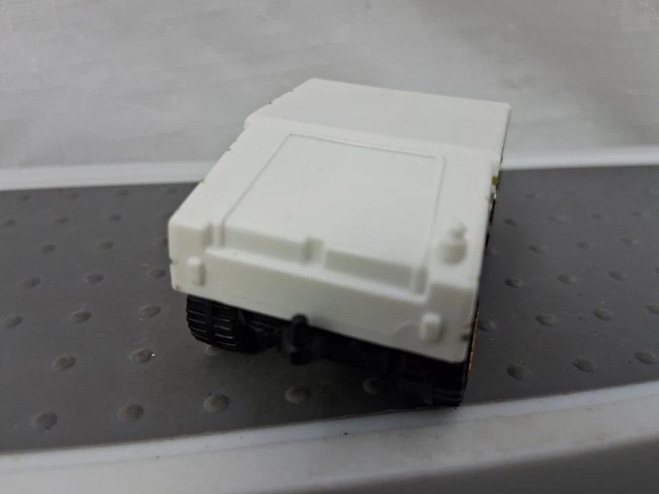 Hot Wheels Jungle Hummer H1 blanco fundido a presión Foto 4 de 4