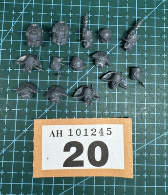 Les Grognards Command Head Torso Konvolut Militarum Wargames Atlantic 40K Bits