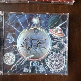 Rings Of Saturn Gidim CD 2019 Red And Blue Variants Signed By Lucas Mann Metal