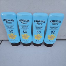 Hawaiian Tropic Everyday Active Lotion Sunscreen SPF 30 8 Fl Oz Exp 2-28 4 Pck