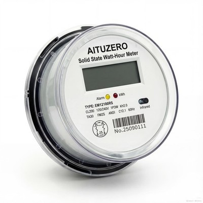 Digital RV Electric Usage Meter, 120/240V Single Phase, Electricity Usage Met...
