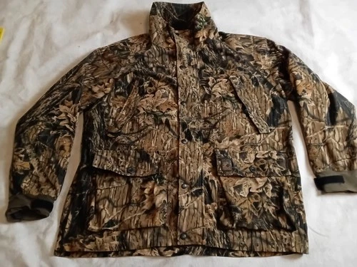 Browning Hydro Fleece Goretex Camouflage Hunting Jacket Mens XL Mossy Oak - product listing photo