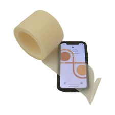 Patco Embossed Removable Protective Film Tape (3900R): 4 in. x 36 yds. (Clear)