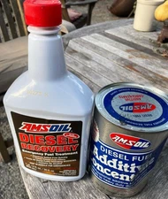 AMSOIL Diesel Fuel Additive Concentrate 1 Quart and 30 FL OZ Diesel Recovery NOS