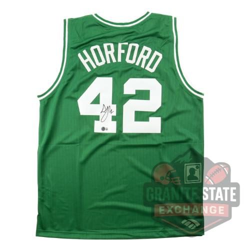 Al Horford Autographed Signed Boston Celtics Jersey XL Custom Beckett BAS Certified 