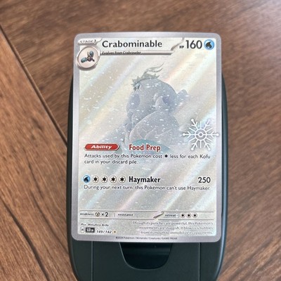 Crabominable 149/142 Holiday Calendar Stamp Pokémon TCG