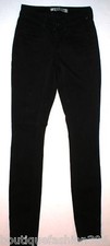 New J Brand Skinny Pencil Black Jeans 24 X 32 Womens Shadow Tall Bombshell Curvy