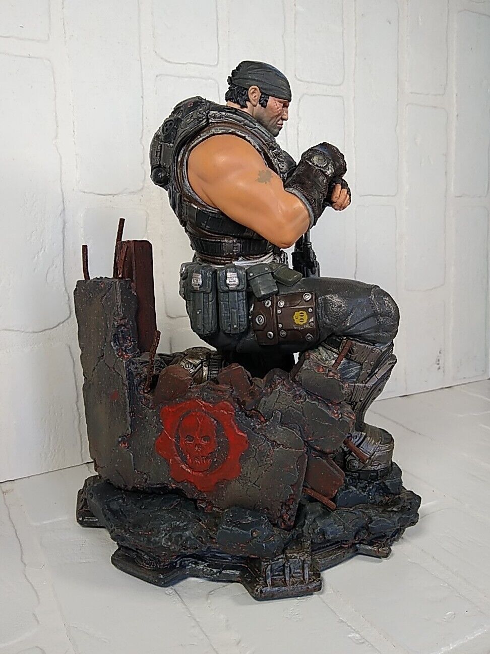 NECA Gears of War 3 Action Figure 2pack Marcus Fenix Locust Grunt for sale  online