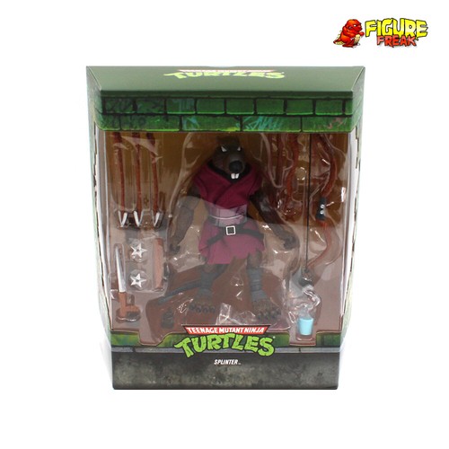 Super7 TMNT Teenage Mutant Ninja Turtles Ultimates Wave 1 Complete Set Version 2 - Picture 4 of 12