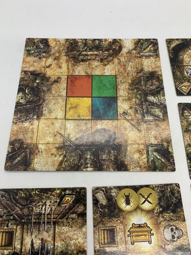 Indiana Jones DVD Adventure Game Replacement Parts Cardboard Tiles - Picture 4 of 7