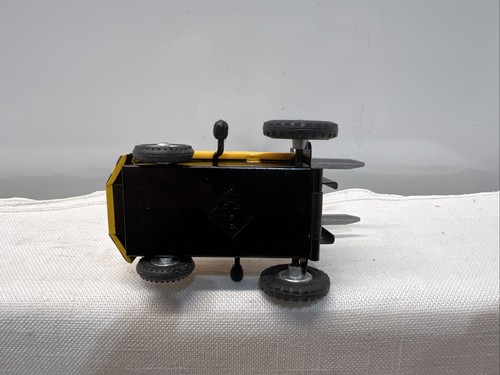 RARE Kovap Yellow Fork Lift Truck 0497 Wind Up Tinplate Boxed 1:43 Scale Model - Picture 12 of 12