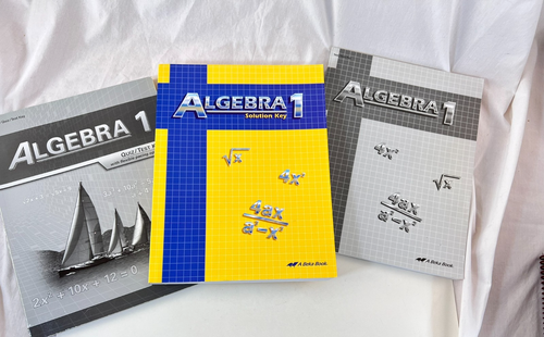 ABeka 9th grade ALGEBRA 1 Set Teacher Solution Key, Tests Quiz Keys ~ Excellent - Picture 2 of 12