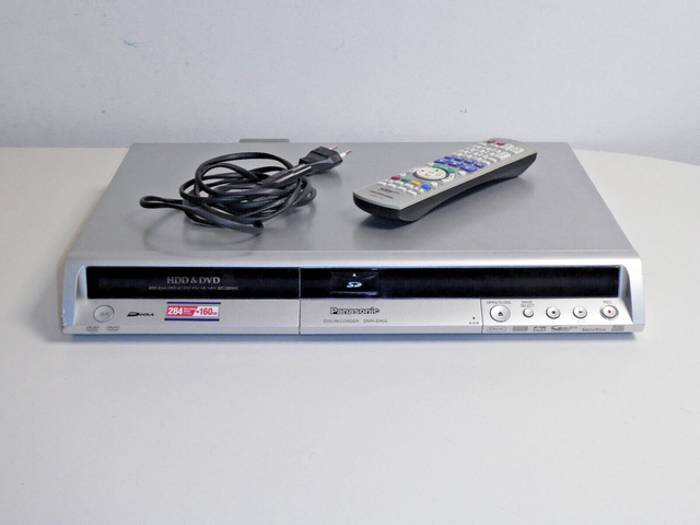 Panasonic DMR-EH55 DVD-Recorder / 160GB HDD inkl. FB 2 Jahre Garantie Panasonic DMR-EH55 DVD-Recorder / 160GB HDD inkl. FB 2 Jahre Garantie