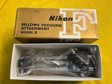 Vintage Nikon-F II Bellows Focusing Attachment from Japan Mint condition