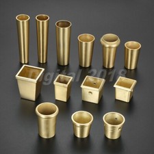 Cubierta protectora de patas de muebles de cobre mesa de comedor silla sofá pies punta tapa tubo