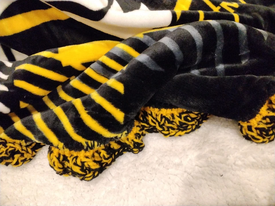 The Zou - Manta Mizzou Tigers Gran Tamaño Reversible Nube Sherpa Missouri Foto 4 de 4