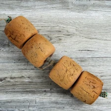 Vintage Large Cork Floats Buoys Fishing Marine Nautical Decor Ocean Beach Sea 