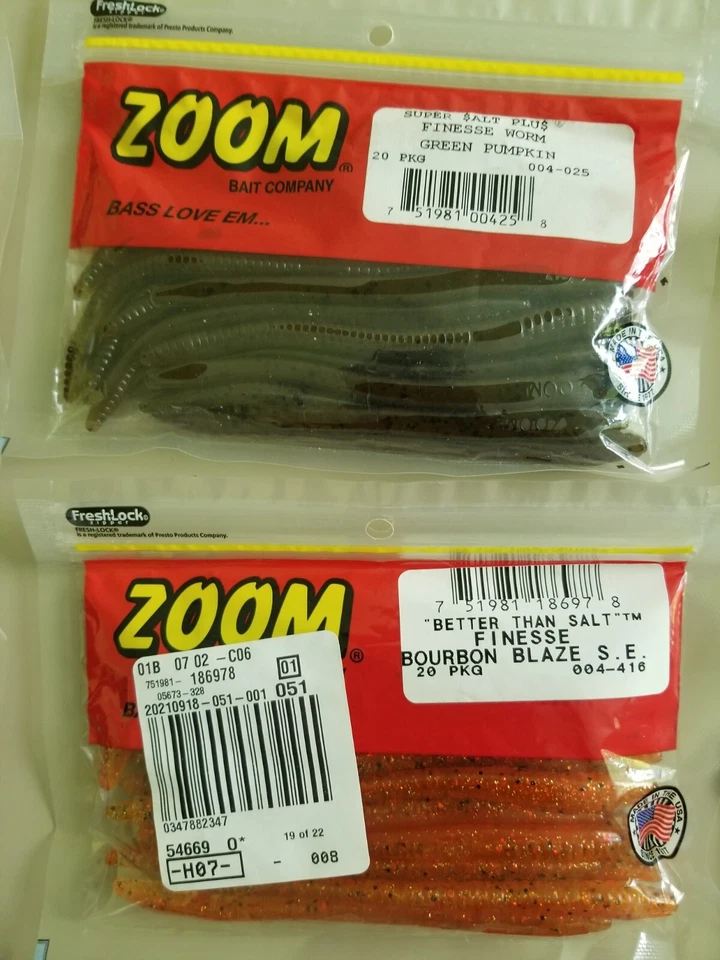 Paquete Big Zoom Bait Worm - Ciempiés, Varios Gusanos, un Monstruo y Más! Foto 4 de 4