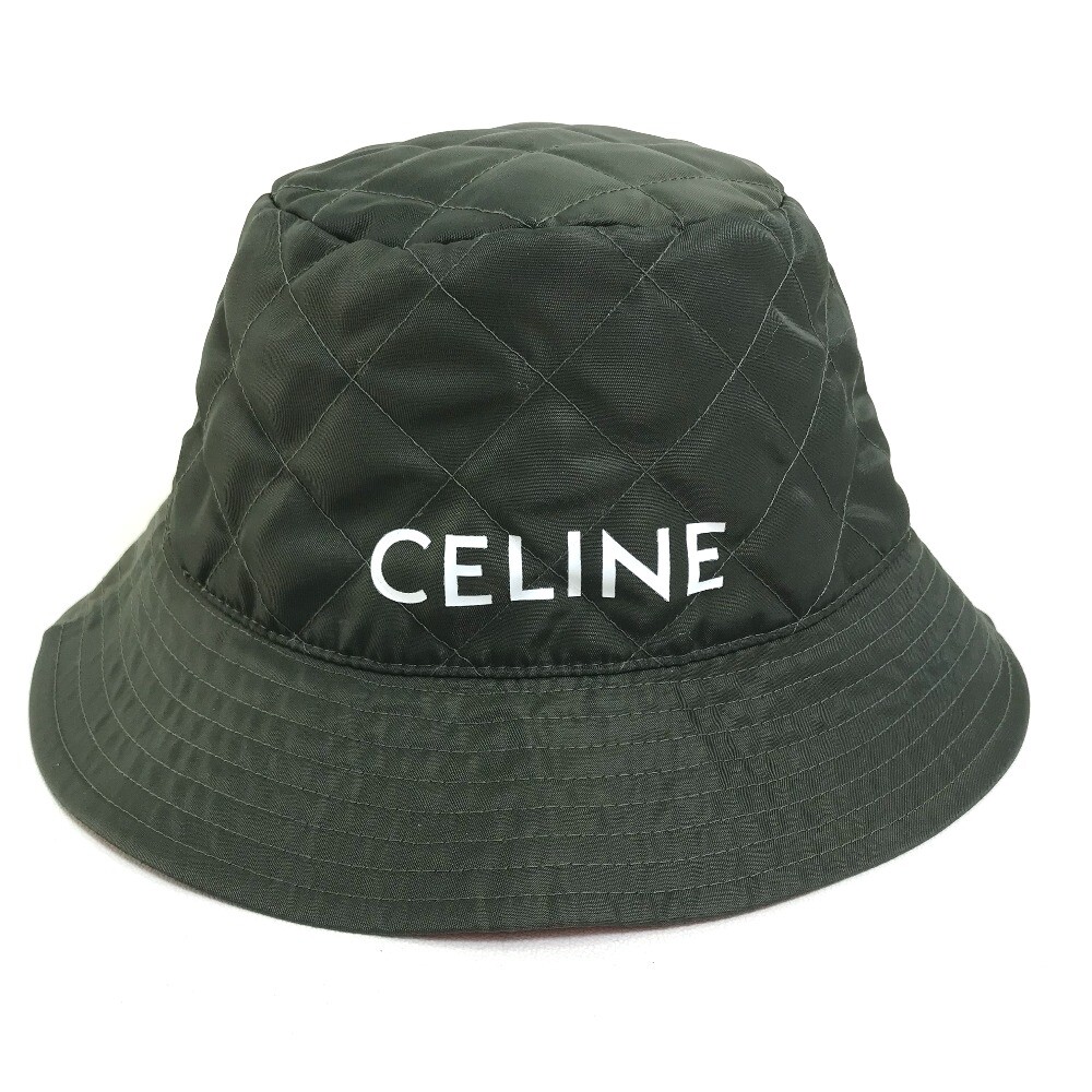 CELINE カーキバケットハット