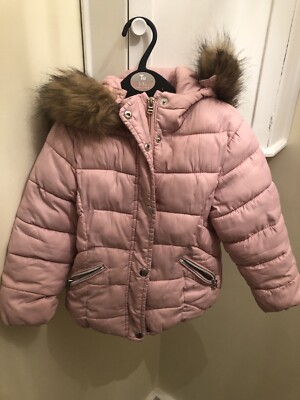 Pink Zara Girls Jacket Size UK