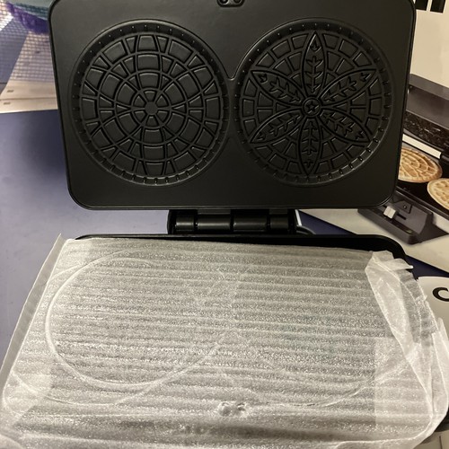 Cuisinart WMPZ2FR Brushed Stainless Pizzelle Press Silver for sale