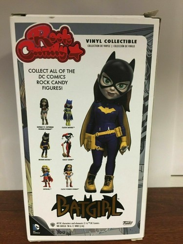 2017 NEW Funko Rock Candy DC Comics Batgirl Vinyl Collectible - Picture 2 of 2