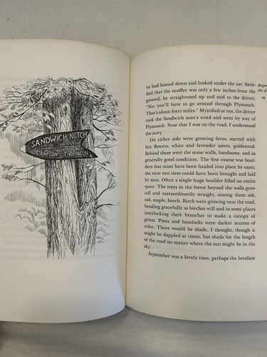 THE ROAD THROUGH SANDWICH NOTCH Elizabeth Yates 1st Edition 1973 HC mit DJ sehr guter Zustand - Bild 9 von 12