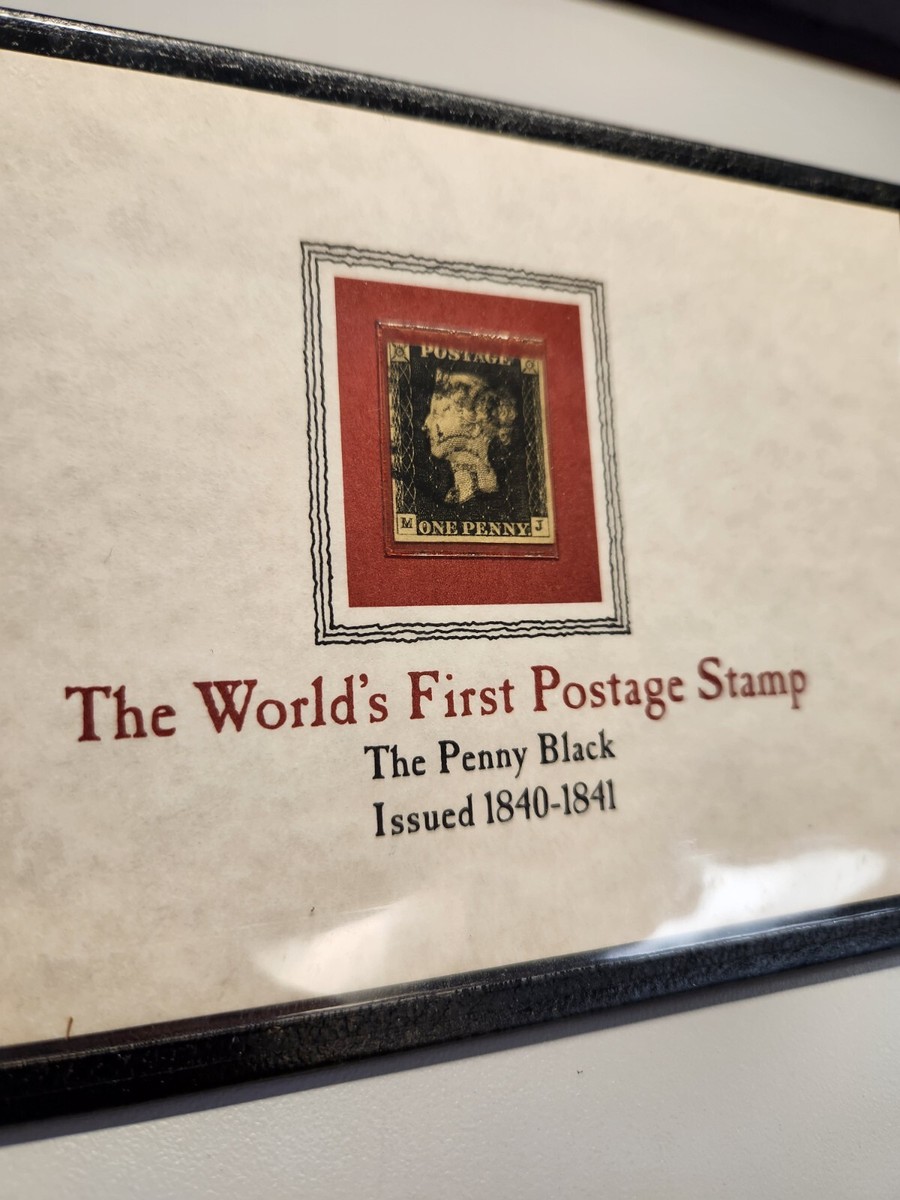 ペニーブラック　1840年 1 - 1840 Great Britain Penny Black - Mystic Stamp Company