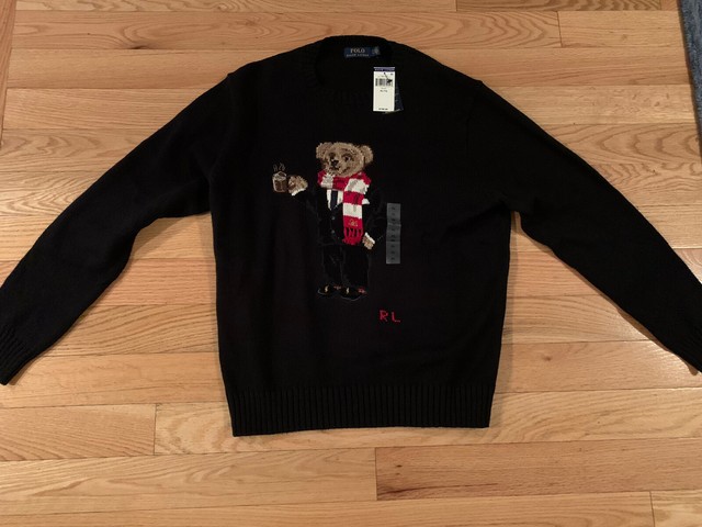 polo cocoa bear sweatshirt