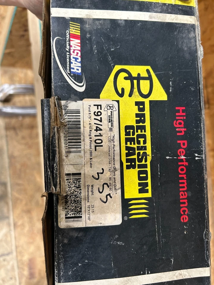 Anillo diferencial y piñón.   Anillo y piñón Ford 9,75" - 4,10 2000 y posteriores Foto 2 de 4